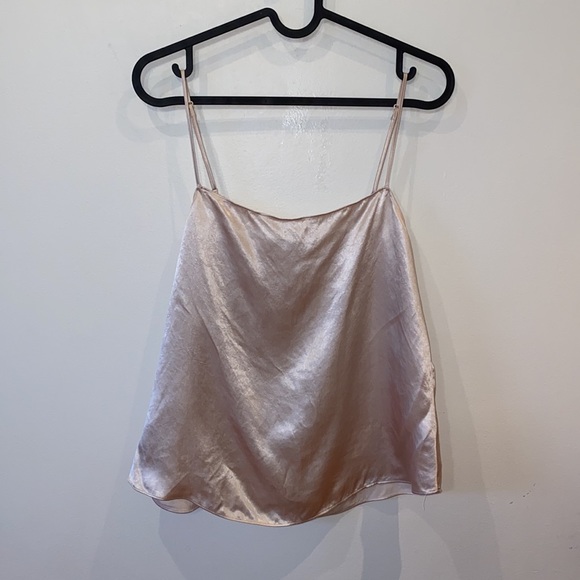 Babaton champagne silk benji camisole - Picture 6 of 11